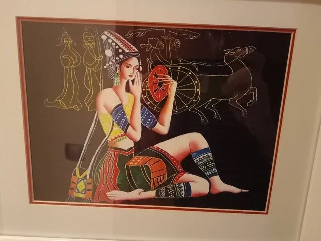 2 Antiguos Cuadros Decorativos, 1982