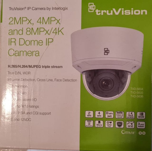 Telecamera IP dome varifocale