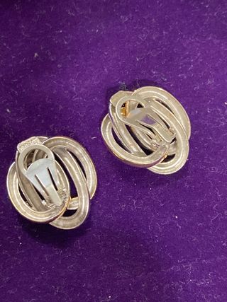 Lote dos pares pendientes de los 80