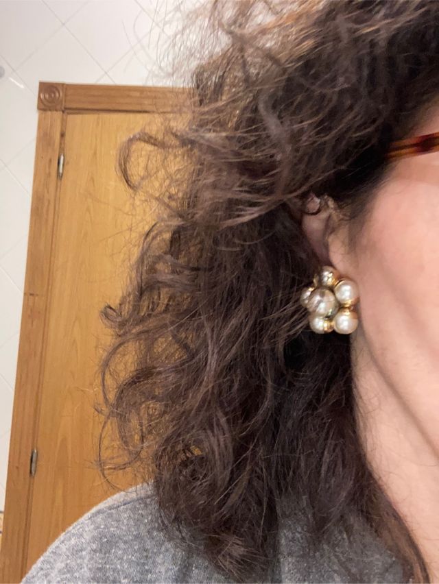 Lote dos pares pendientes de los 80