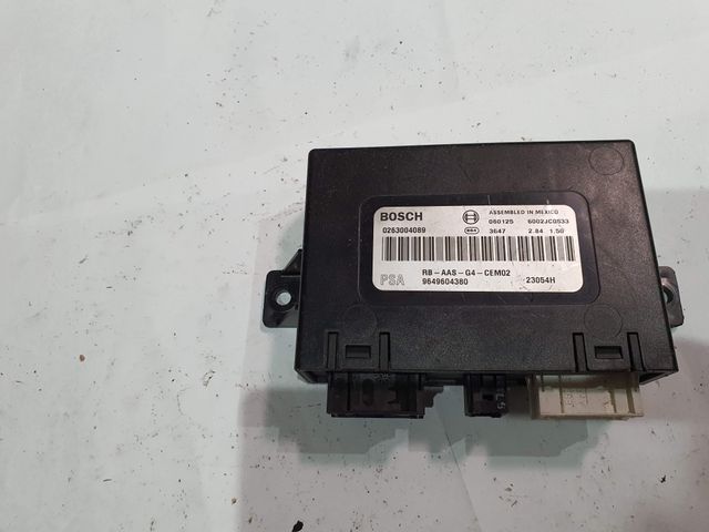 Centralita Sensores aparcamiento PSA 9649604380