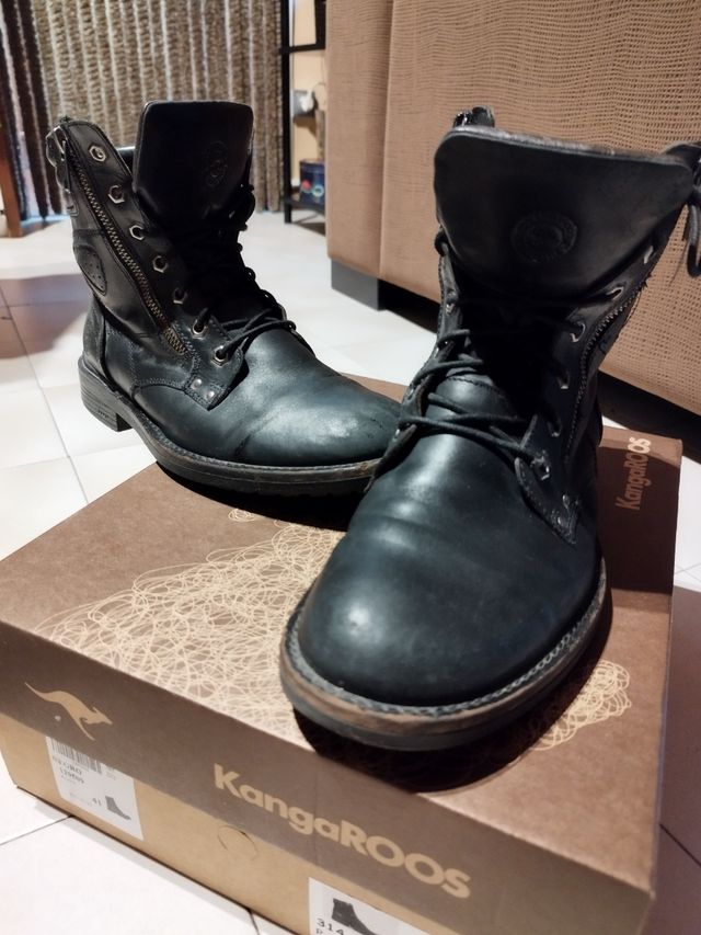 Botas negras KangaRoos