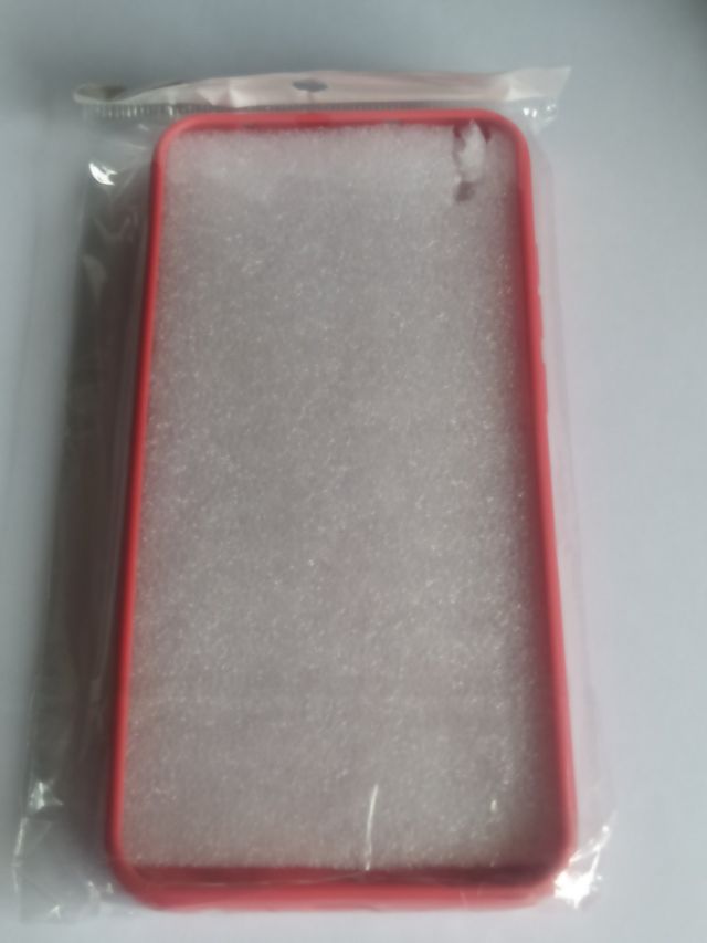 Custodia per Xiaomi Redmi Note 8, cover in silicone rossa