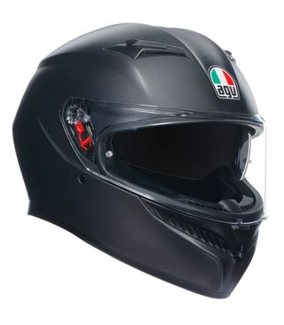 ¡20% DTO! AGV CASCO K3 E2206 SOLID MATT BLACK