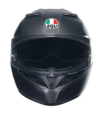¡20% DTO! AGV CASCO K3 E2206 SOLID MATT BLACK