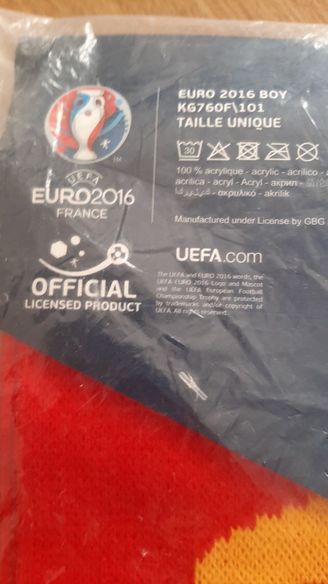 sciarpa nazionale spagnola Europei 2016