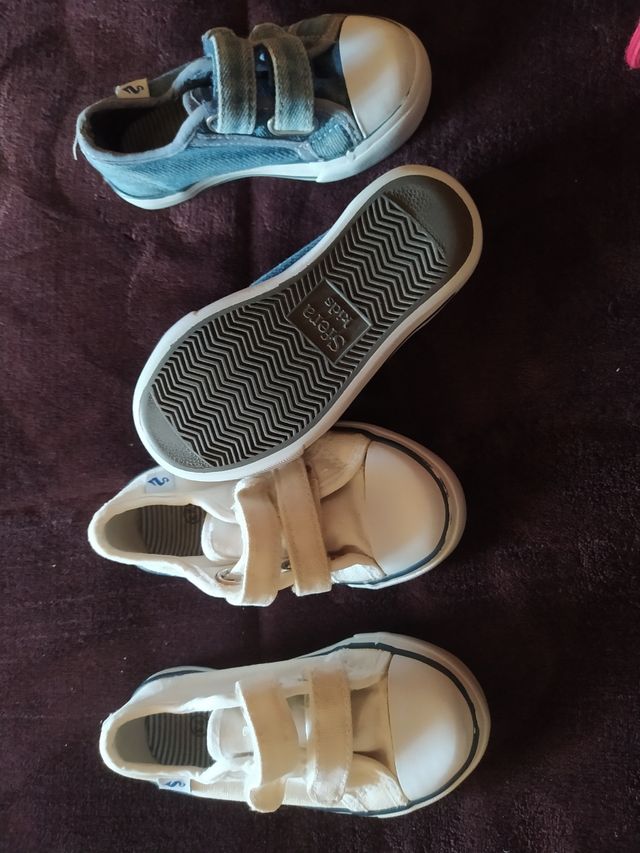 2 pares de tenis de niñ@s ,esfera,talla 23