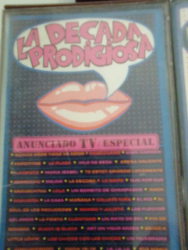 la década prodigiosa cassette