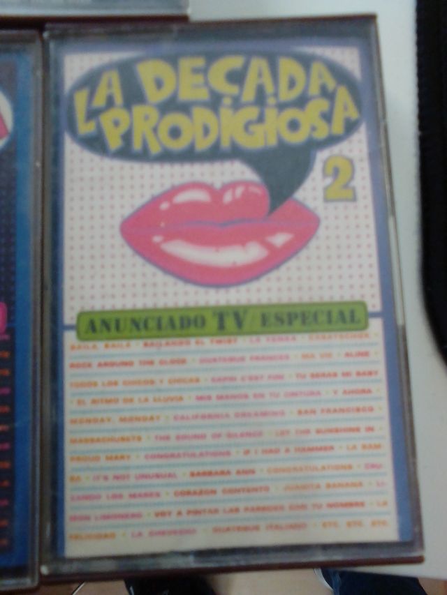 la década prodigiosa cassette