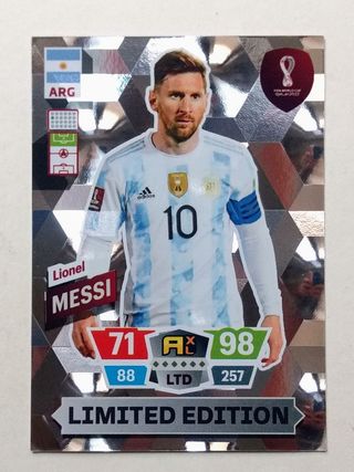 Cromo Leo Messi Limited Edition Qatar 2022
