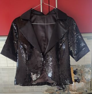 chaqueta de lentejuelas