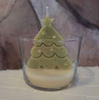 vela navidad aromática