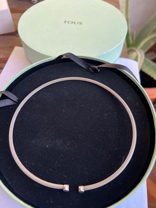 Tous gargantilla de plata mesh margaritas 