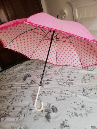 Paraguas rosa Lollipops