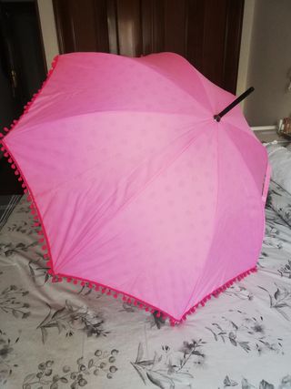 Paraguas rosa Lollipops
