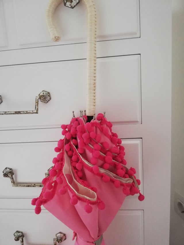 Paraguas rosa Lollipops