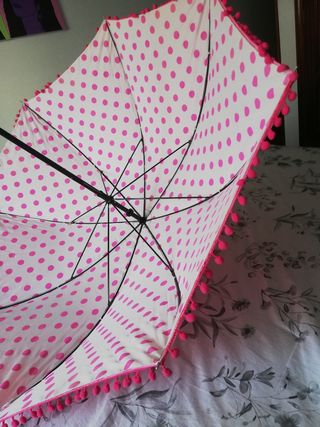 Paraguas rosa Lollipops