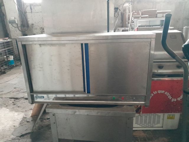 Máquina para calentar platos alimentos