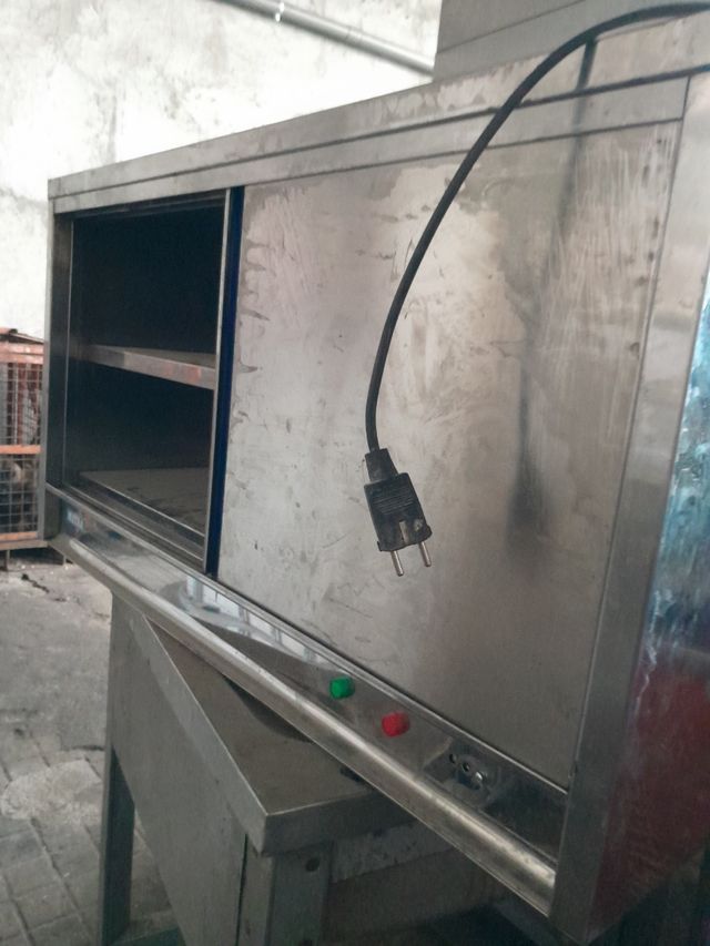 Máquina para calentar platos alimentos