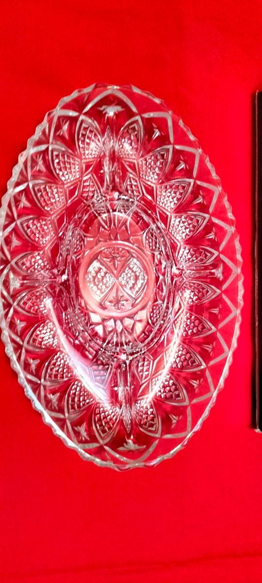 Fuente de Cristal con 5 departamentos