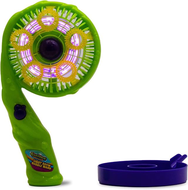 PISTOLA DE HACER POMPAS DE JABÓN