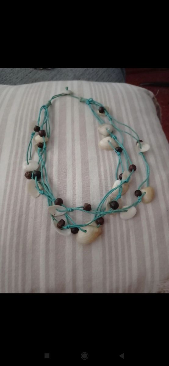 collar de conchas