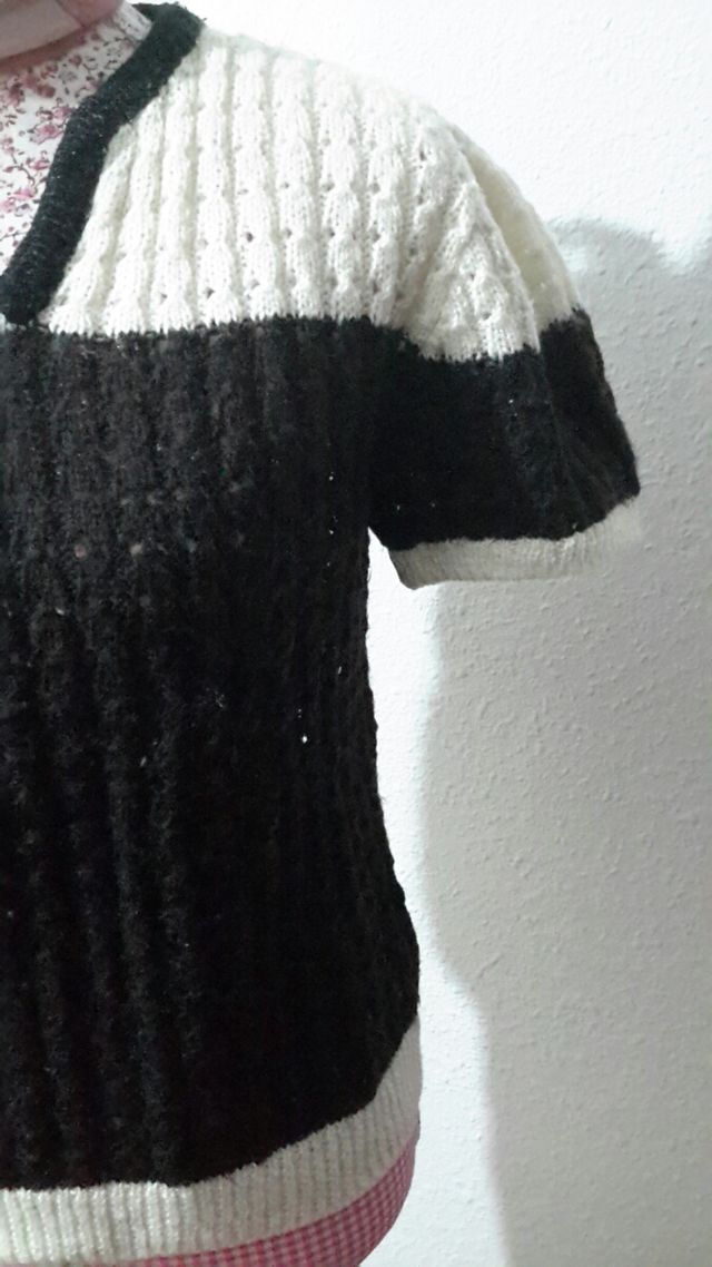 jersey lana manga corta