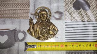 Cristo chapa puerta 