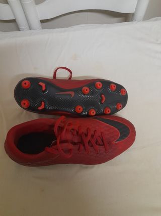 Botas futbol nike hypervenom talla 38