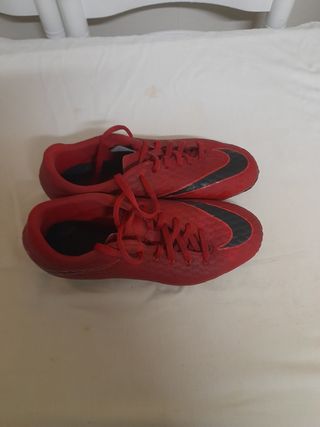 Botas futbol nike hypervenom talla 38