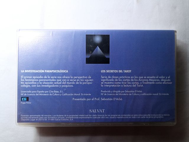 Parapsicología y ciencias ocultas VHS