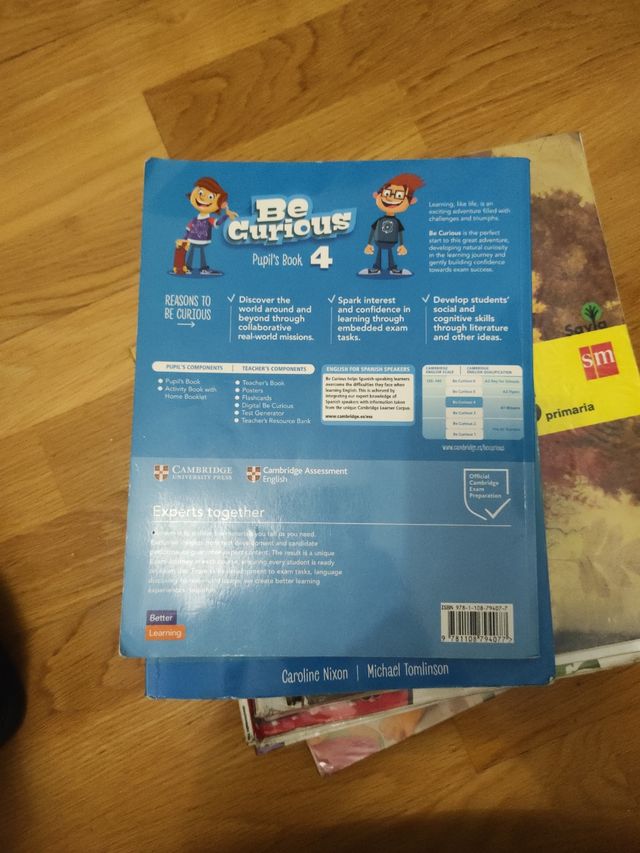 Be curious pupilas book 4