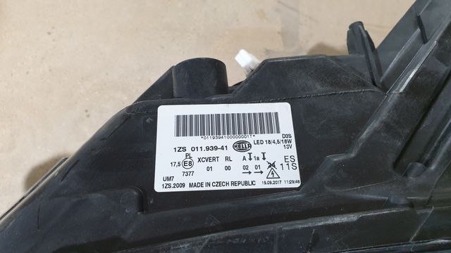 Faro delantero para SKODA SUPERB BIXENON