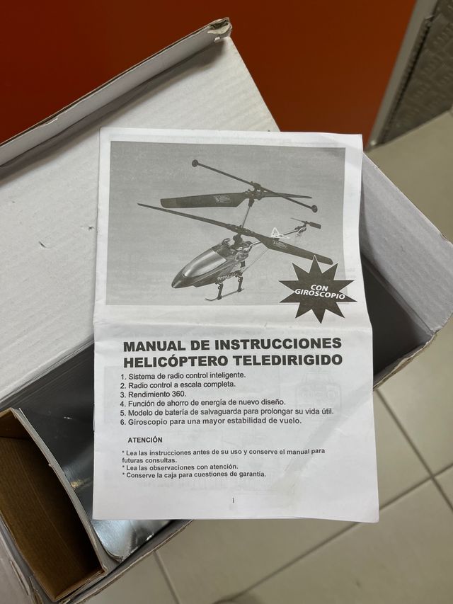 Helicóptero radio control