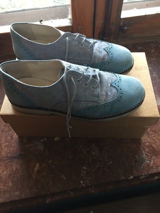 Traje de Comunion y zapatos de Rubio Kids