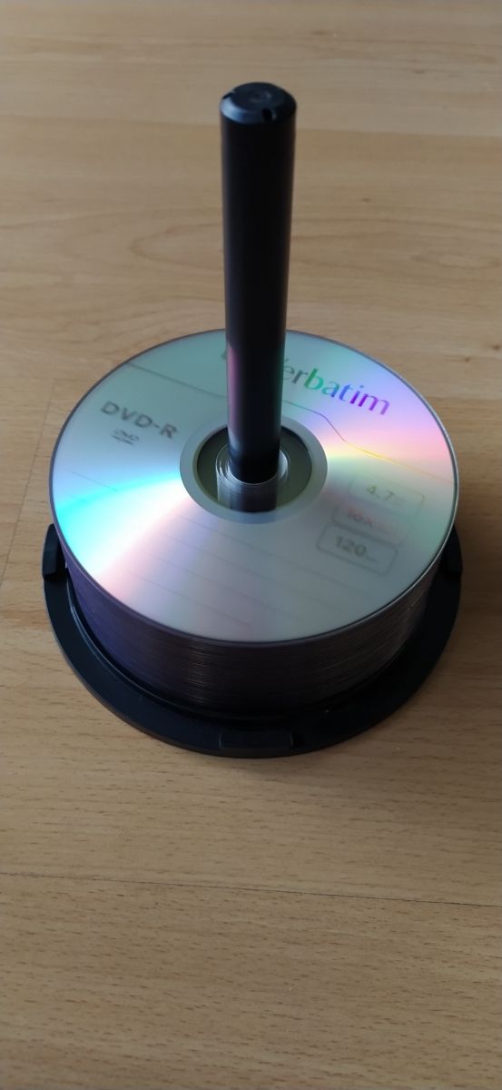 BOBINA DE DVD-R NUEVOS MARCA VERBATIM PARA QUEMAR