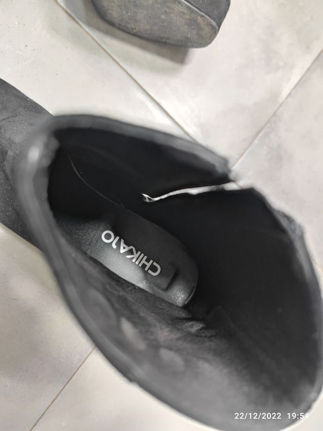 Botines plataforma N.39