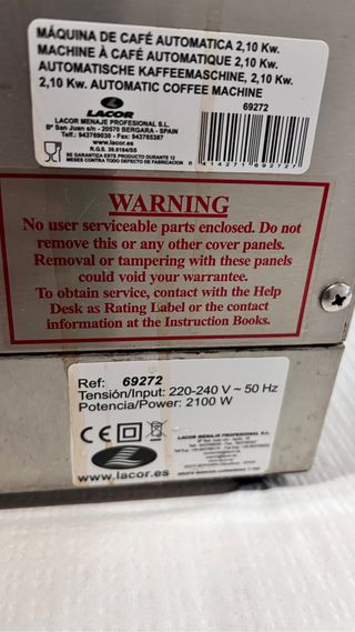 Cafetera automática de filtro profesional