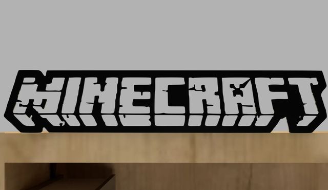 Letras o Logo Minecraft 