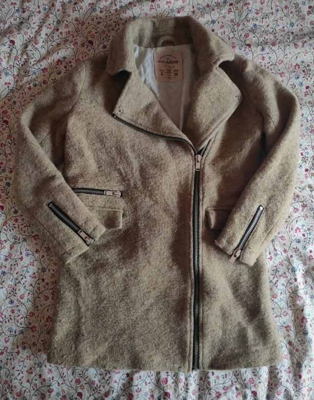 Chaqueta beige talla S