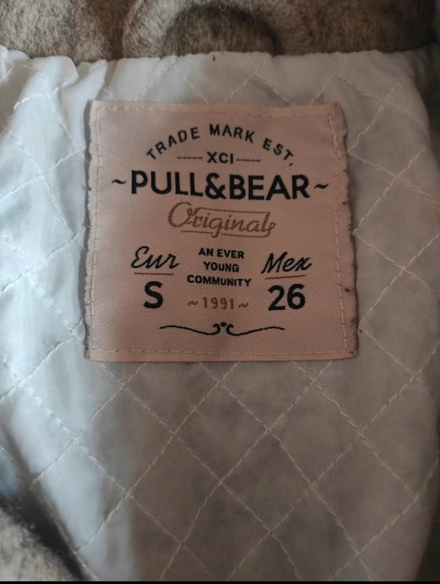Chaqueta beige talla S