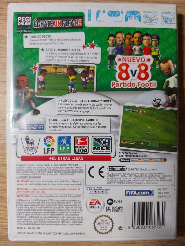 FIFA 09 ALL-PLAY WII