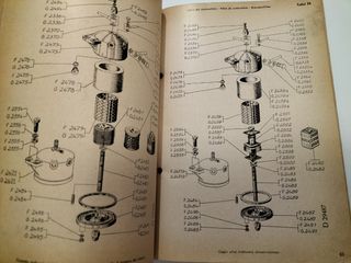 Lanz Bulldog D 2816 Piezas de Recambio (Año 1958)