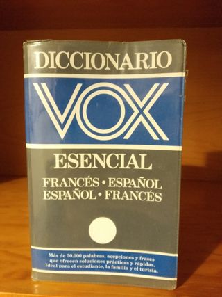 Diccionario VOX - francés - español