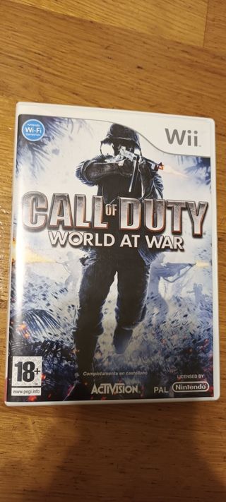 Call of Duty World at war - Wii