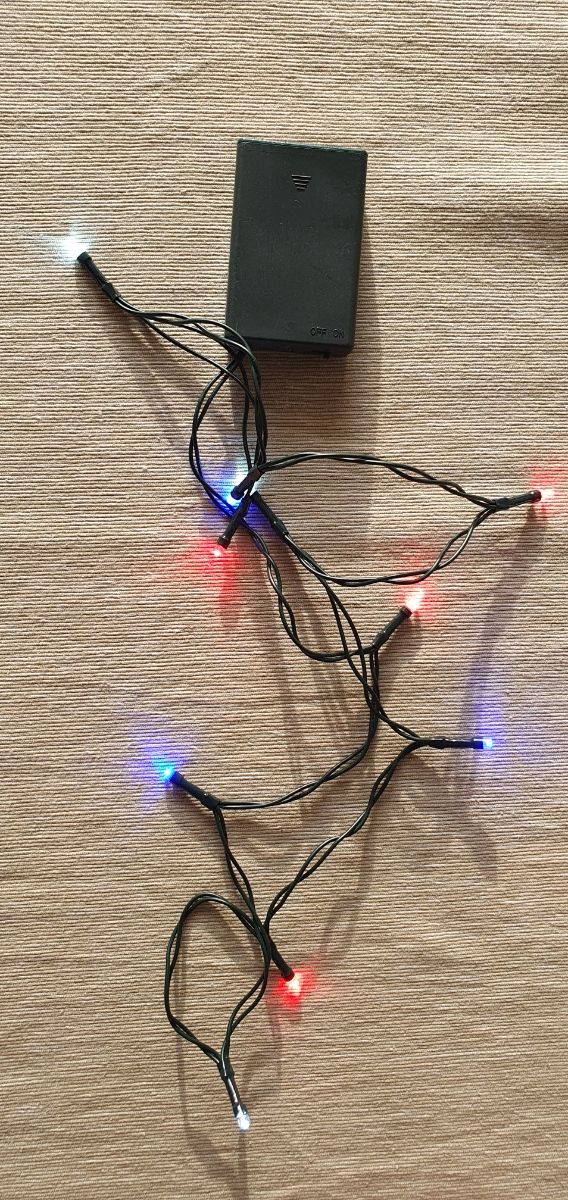 Luces de Colores a Pila