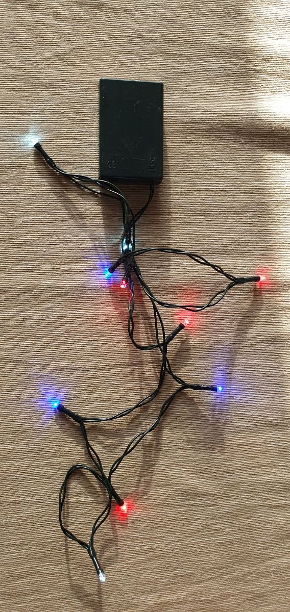 Luces de Colores a Pila