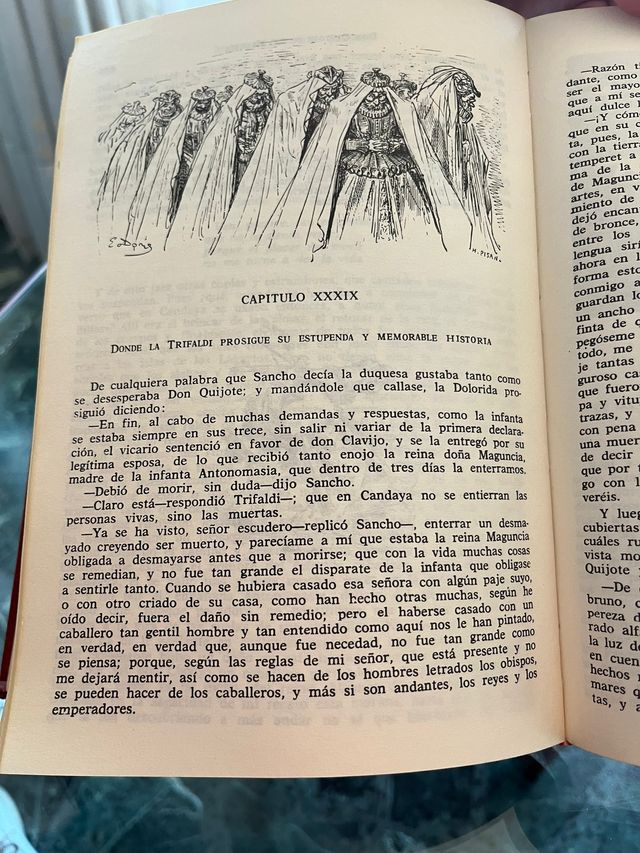 Libro Don Quijote de la Mancha, editorial Petronio