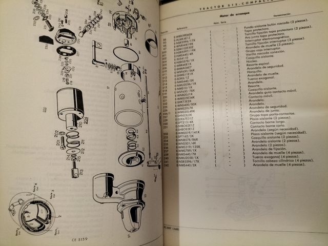 Catálogo Piezas Recambio John Deere 515 Compacto