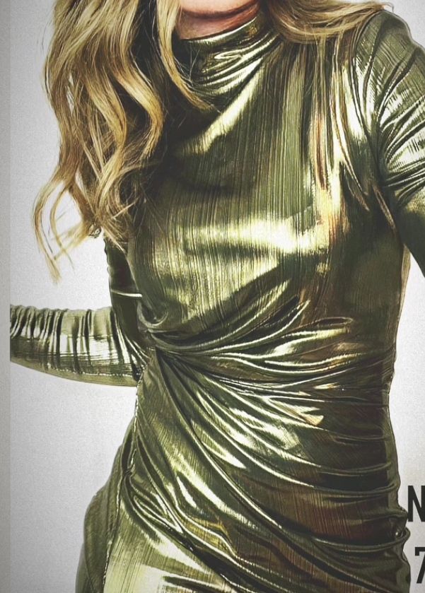 Increíble oferta del dia Vestido Dorado 